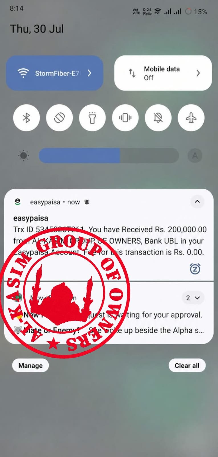 Payout by Alkasim Proof #08