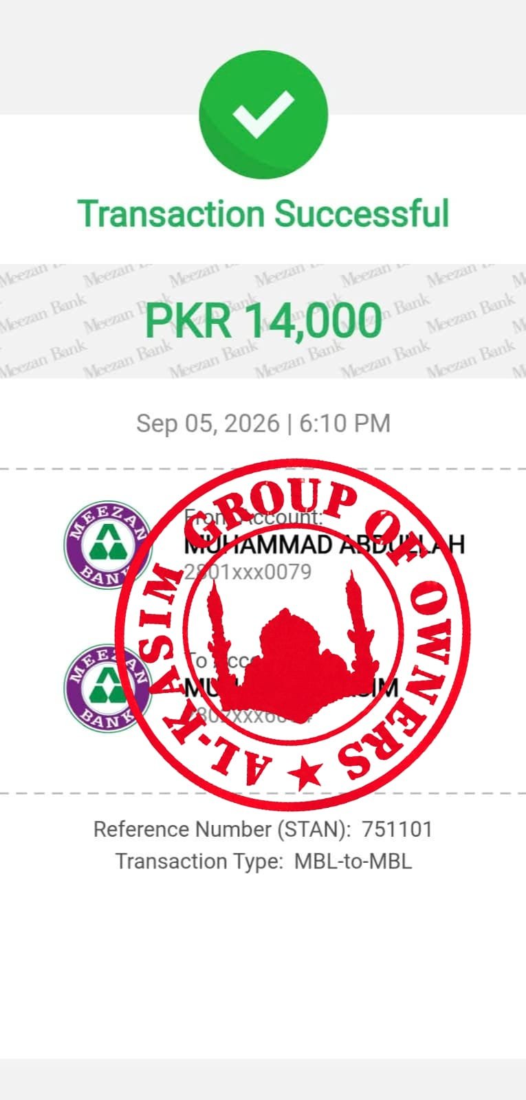 Payout by Alkasim Proof #14