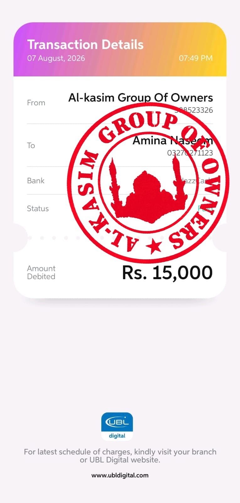 Payout by Alkasim Proof #19