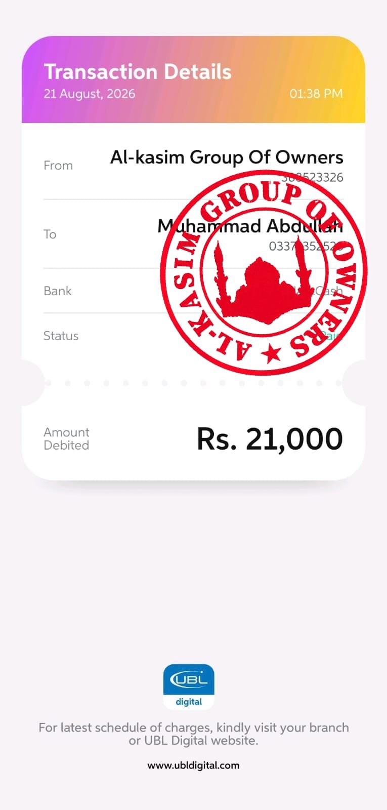 Payout by Alkasim Proof #09