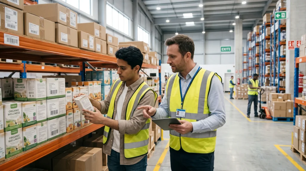 organized commercial product warehousing and distribution facility supporting student entrepreneurship